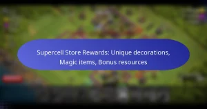 Read more about the article Supercell Store Rewards: Unique decorations, Magic items, Bonus resources