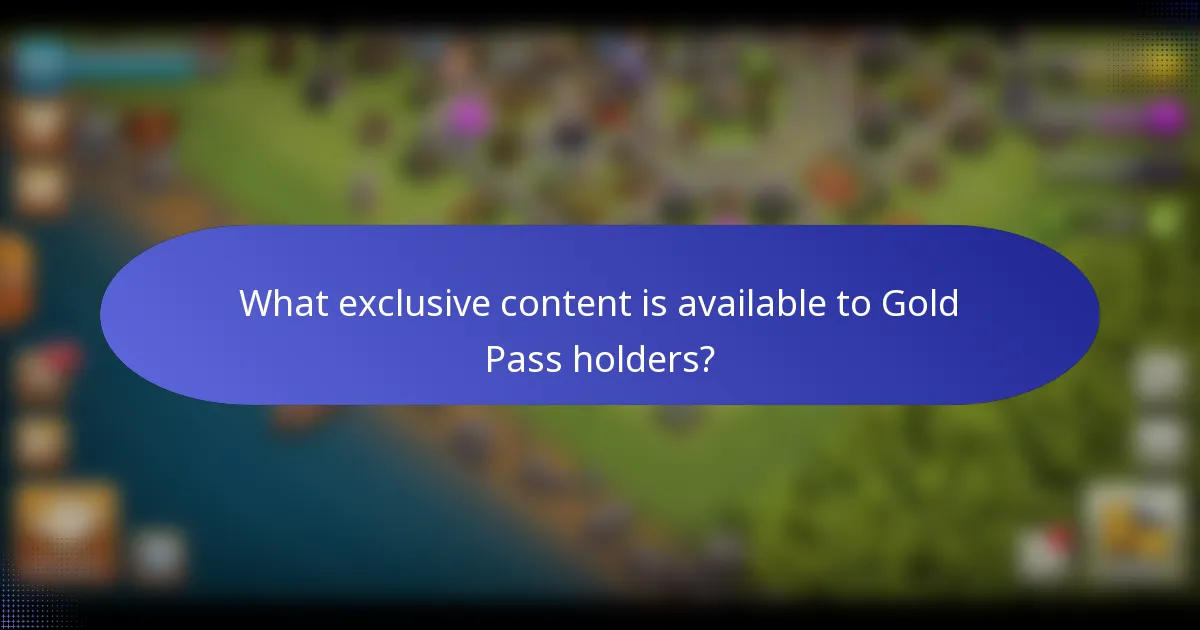 What exclusive content is available to Gold Pass holders?