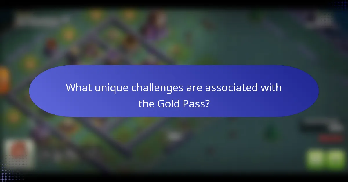 What unique challenges are associated with the Gold Pass?